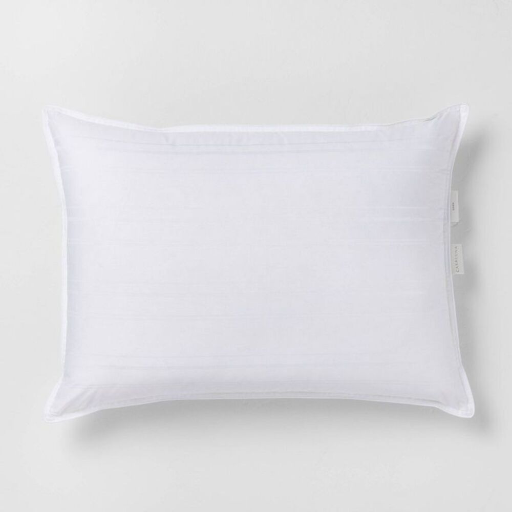 King Machine Washable Medium Down Bed Pillow - Casaluna
